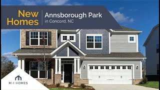 Annsborough Park  New Construction Homes for Sale in Concord NC [upl. by Ahsienak]