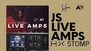 JS Live Amps  HX Stomp Preset Pack [upl. by Hecklau52]