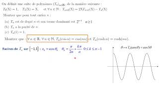 Part 5  Racines et extremums de Tnx sur le segment 11 grâce à Tncosacosna [upl. by Alehc]