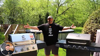 Expert Grill 4Burner Gas Grill Vs CharBroil 4Burner Gas Grill Review Comparison [upl. by Trebo]