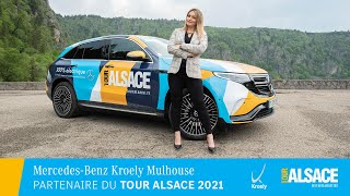 Découvrez les 5 étapes du Tour Alsace 2021 avec le Mercedes EQC   MercedesBenz Kroely Mulhouse [upl. by Elissa577]