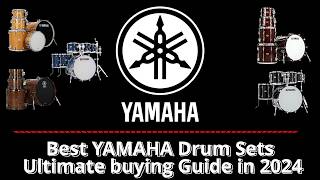 TOP 5  BEST YAMAHA DRUM SETS Stage  Live Hybrid Oak  Absolute Hybrid  Recording Custom  PHX [upl. by Arikihs]