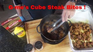 Bitesized Deliciousness With Gmes Cube Steak Bitesunclestevesshake [upl. by Walcoff127]