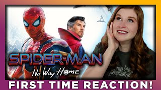 SPIDERMAN NO WAY HOME I was NOT ready MOVIE REACTION  FIRST TIME WATCHING [upl. by Achorn]