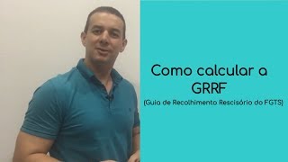 Como calcular a GRRF [upl. by Samid]