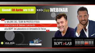 BOPT in studio e BOPTinlab WEBINAR n°5 [upl. by Arotak]