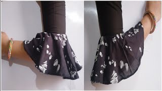 Bell Sleeves Cutting and stitching  Umbrella Cutting Sleeves  Sleeves Design [upl. by Mlohsihc]