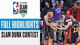 The FULL 2022 NBA ATTSlamDunk Contest 🔥  2022 NBA AllStar [upl. by Chretien]