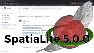 SpatiaLite 500 New stable release [upl. by Ezechiel576]