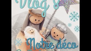 🎄Vlog 8 notre déco de Noël 🎄 [upl. by Siwel]