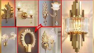 50 Modern LED Wall Lights Home Decor  Types LED Ceiling Lights  Living Room LED Wall Lamps Sconces [upl. by Vladamar]