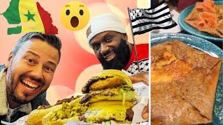 quotSÉNÉGALETTEquot  🤣 Ce RESTO MIXE les CRÊPES BRETONNES et des PLATS SÉNÉGALAIS  Fusion WTFVLOG 1493 [upl. by Justin942]