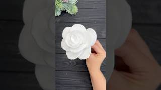 Easy Craft Idea DIY Cotton pads Flowers How to make Rose Beautiful Decorations [upl. by Jilli]