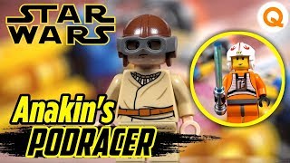 LEGO Star Wars 75258 Anakins Podracer Speed Build Review 20th Anniversary Edition [upl. by Arbe584]