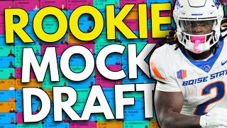 an updated WAY TOO EARLY 2025 Dynasty Rookie Mock Draft 🤯 [upl. by Rengaw]