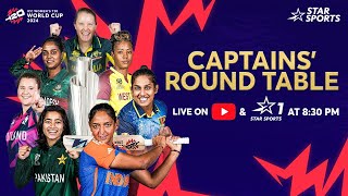 1 DAY TO GO  ICC Womens T20 World Cup 2024 Captains Roundtable  WomensWorldCupOnStar [upl. by Atener]