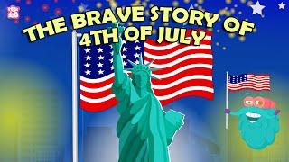 History of American Independence Day  The 4th of July  America vs British Empire  Dr Binocs Show [upl. by Brentt]