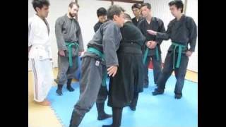 京都 古武道 忍術 道場 NINJUTSU IN JAPAN12092010 忍法体変基本 レッスン 3 [upl. by Siroled273]