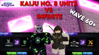 Kaiju No 8 units vs infiniteAnime last stand [upl. by Mima911]