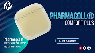 Hydrocolloid Dressing Application  Pharmacoll Comfort Plus [upl. by Anilag]