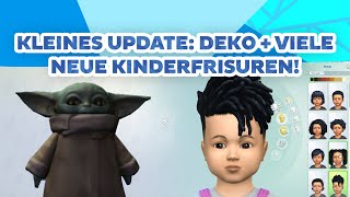 Neues Update bringt Deko  neue Frisuren  ShortNews  simsblogde [upl. by Etac]