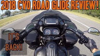 2018 CVO Road Glide Ride Review [upl. by Rases373]