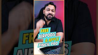 Get Free Apples Airpods amp Pencil Pro shorts youtubeshorts  Apple back to school 2024 [upl. by Roxana127]