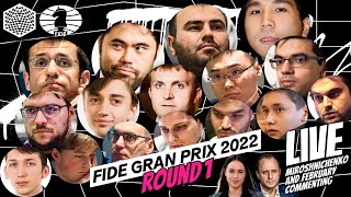 FIDE Grand Prix Berlin 2022 Pools Round 1 [upl. by Nakada]