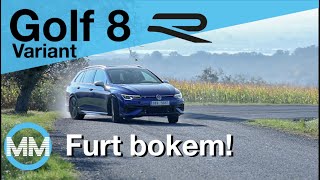 TEST  Volkswagen Golf R Variant  SENZACE ROKU FURT BOKEM CZSK [upl. by Eidassac]