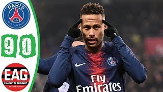 PSG vs Guingamp 90 All Goals amp Exyended Highlights 19012019 HD [upl. by Airlee467]