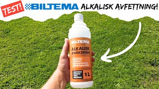 TEST BILTEMA ALKALISK AVFETTNING ÄR DET SKRÄP [upl. by Joselow]