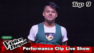 Kiran Gajmer quotYe Mero Hajurquot  LIVE Show Performance  The Voice of Nepal S3 [upl. by Phyllis]