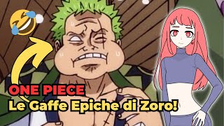 I Momenti Più Imbarazzanti di Zoro in One Piece 😅 [upl. by Aseyt]