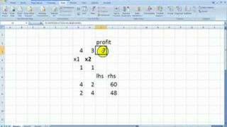 Excel Solver Setup of Class Example Problem [upl. by Aldarcie]