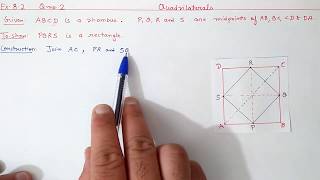 Chapter8 Ex82 Q2 Quadrilaterals  Ncert Maths Class 9  Cbse [upl. by Neelac]