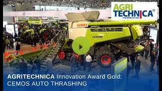 Innovation Award AGRITECHNICA 2017 Goldmedaille für CLASS CEMOS AUTO THRESHING [upl. by Lucilla499]