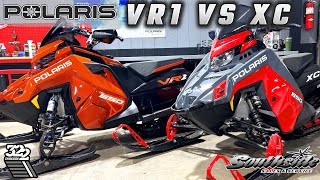 2024 POLARIS INDY VR1 VS INDY XC MODEL WHAT ARE THE MAIN DIFFERENCES WALKER EVANS  FOX QS3 [upl. by Sigmund]