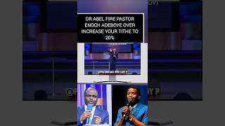 DR ABEL DAMINA DRAGGED PASTOR ENOCH ADEBOYE OVER INCREASE YOUR TITHE TO 20 [upl. by Maureene728]