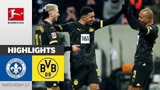 Sancho Comeback Secures Win  Darmstadt  Borussia Dortmund 03  Highlights  MD 17 – Bundesliga [upl. by Garner]