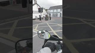 Riding through Leixlip town motovlog motorcycle leixlip riding ridersbytes [upl. by Trab]