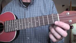 F and C7 chords on the ukulele [upl. by Attenad721]