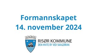 Formannskapet i Risør 14 november 2024 [upl. by Neleh943]