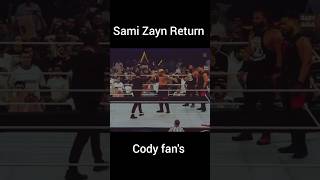 Sami Zayn helps bloodline 😁🔥 WWE Crown jewel 2024 shorts romanreigns samizayn wwe crownjewel [upl. by Eibbob]