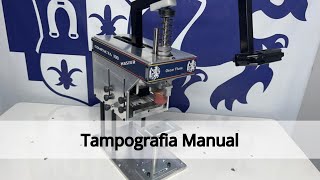 Tampografia Manual  Pad printing  Diferentes aplicações [upl. by Nohsav]