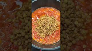 Linsen Bolognese mit Hertztomaten Lentils Bolognese  shorts vegan bolognese recipe [upl. by Aihsad]