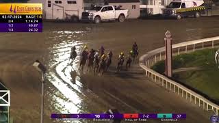 Sierra Leone Wins the Risen Star Stakes  Derby Prep  Fair Grounds Race Track  21724 [upl. by Gerome]