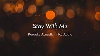 Mayonaka no door  stay with me acoustic karaoke with guide [upl. by Jestude47]