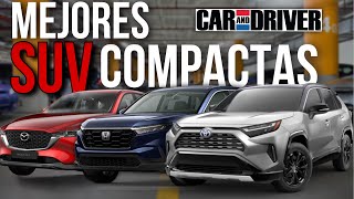 👌 TOP 10 MEJORES SUV COMPACTAS para 2024 según CAR AND DRIVER [upl. by Llatsyrk]