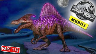 My Indominus rex Is OP  Hybrid Dino Fight 🔥  Jurassic World Mobile Season 2  Part 113  Hindi [upl. by Ettenad37]