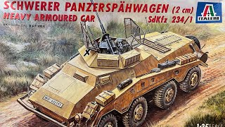 Sd Kfz 2341The build [upl. by Filiano319]